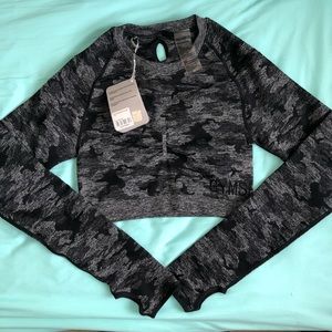 Gymshark Camo Crop Top